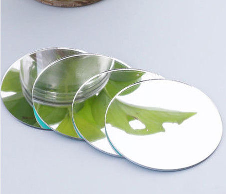 Zilveren Aluminium Decoratieve Spiegel Glas Badkamer Float Beveled Antieke Spiegelplaat