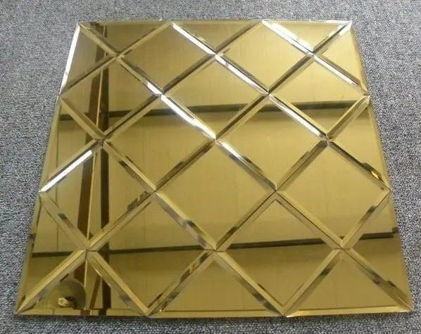 Rough Edge Decorative/Aluminium/Silver LED Mirror Glass Voor Badkamer