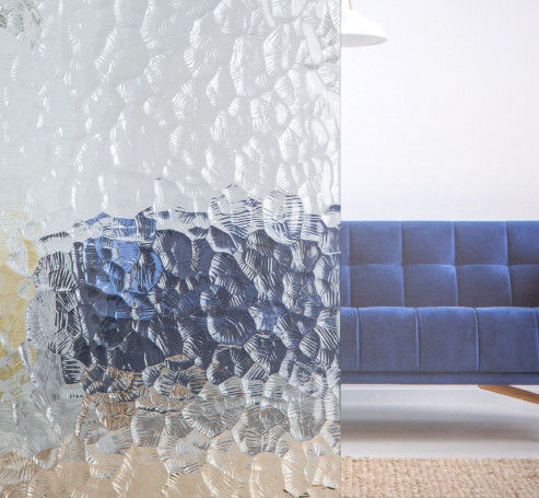 6 mm gemodelleerd gehard glas extra helder Moru getint Moru mistliet Fluteliet Millennium
