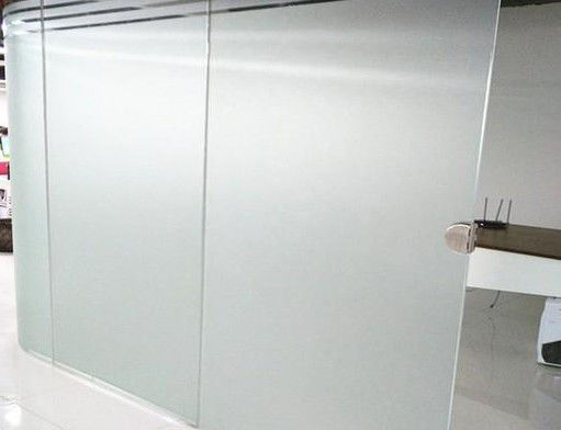 Waterbestendig zuur gegraveerd glas paneels Frosted vlekglas van 2 mm tot 19 mm Voor ramen