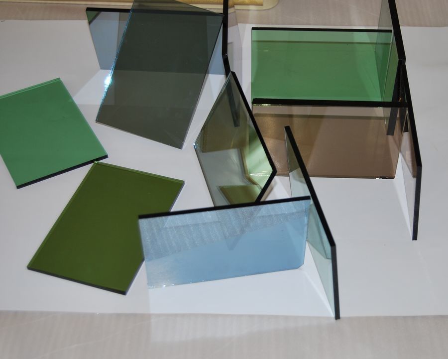 Anti-Scratch Reflective Tempered Glass 0,3 mm Explosion-proof Float Glass voor vensterversiering