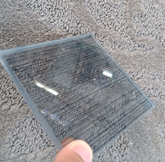 Doorzichtig speciaal glas gekleurd gaas gelamineerd bedraad glas voor interieurversiering