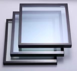 Dubbelglazen warmtegeïsoleerd glas in verschillende kleuren voor gebouwen