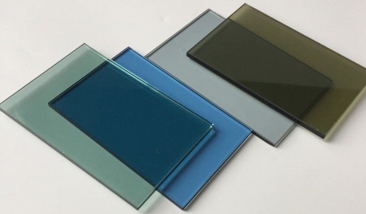 Geselecteerd Prachtig Reflectief Glas Donkerblauw / Donkergroen / Brons / Helder / Gouden / Donkergrijs