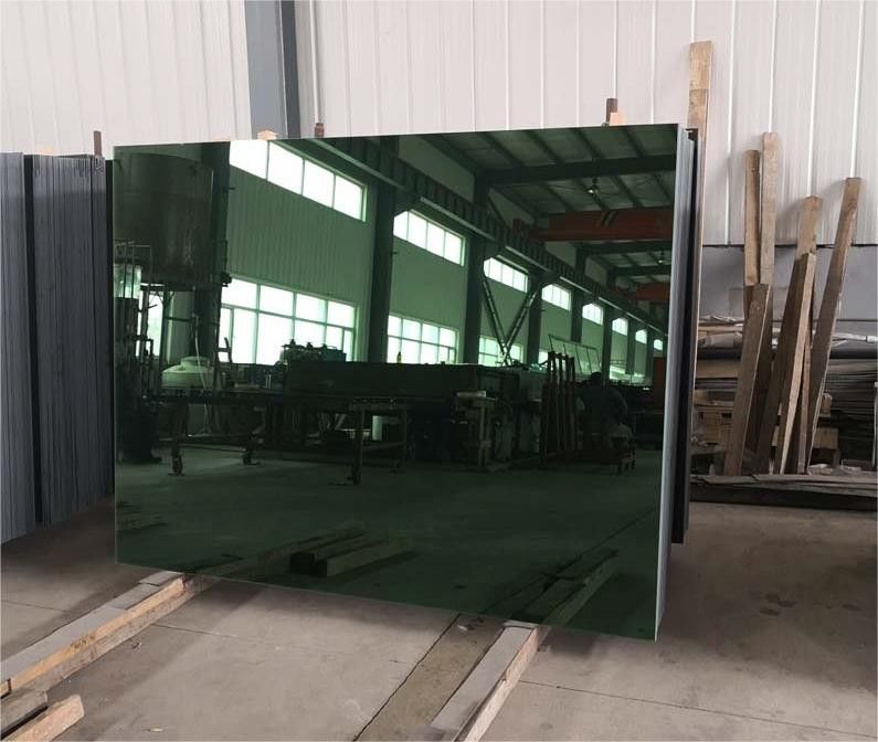 Geselecteerd Prachtig Reflectief Glas Donkerblauw / Donkergroen / Brons / Helder / Gouden / Donkergrijs