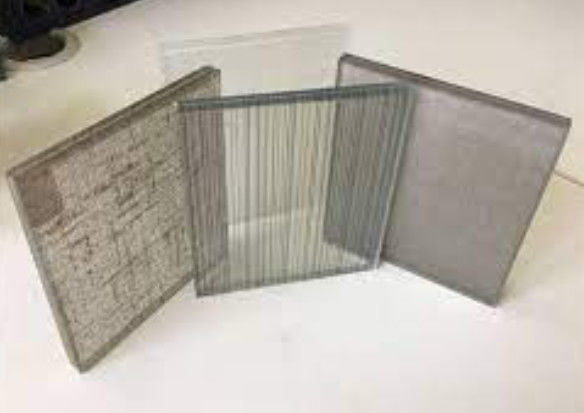 Brekbestendig/ met staaldraad gelamineerd bedraad glas voor hoge gebouwen/commerciële gebouwen/hotels/villa's