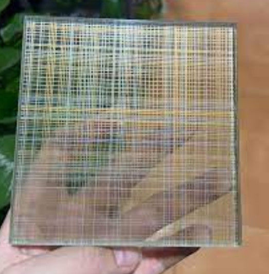 Doorzichtig/gekleurd gaas gelamineerd draadglas voor interieurdecoratie