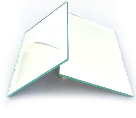 Zilveren spiegel/aluminium spiegelglas op maat voor vensterpartitie/muurversiering enz.