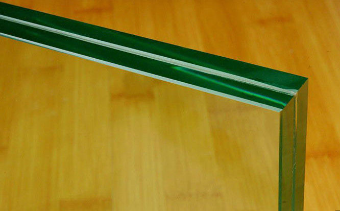PVB plat gehard gelaagd glas met kleuren groen/grijs/brons