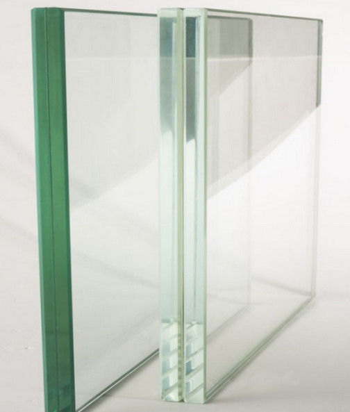 PVB plat gehard gelaagd glas met kleuren groen/grijs/brons