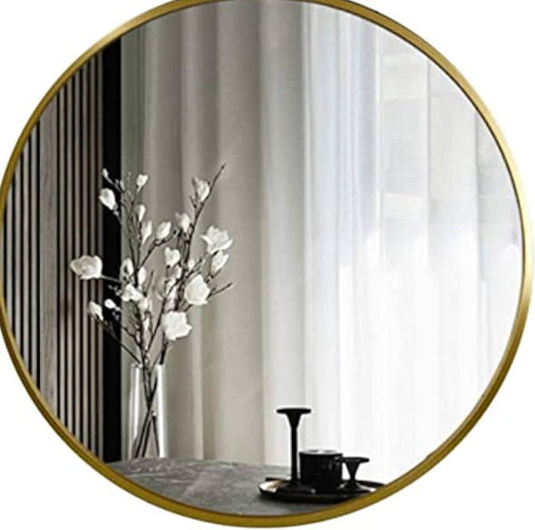 Zilveren aluminium spiegel glas decoratieve badkamer veiligheid helder zweven antieke spiegel plaat glas spiegel