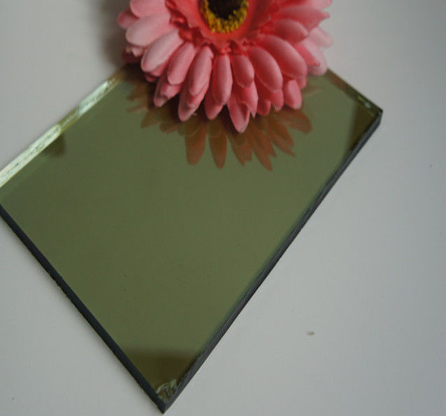 3 mm/4 mm/5 mm/8 mm laag E gekleurd reflecterend glas voor gebouwen / auto's
