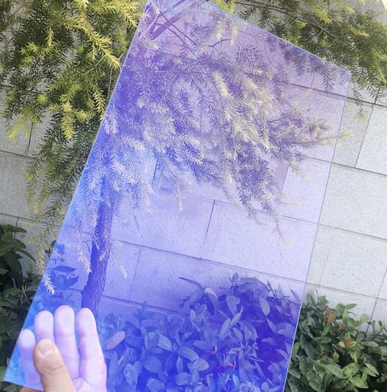 laag ijzer/helder/op maat gemaakt reflecterend glas gekleurd/gekleurd donkerblauw/groen/brons