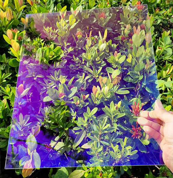 laag ijzer/helder/op maat gemaakt reflecterend glas gekleurd/gekleurd donkerblauw/groen/brons