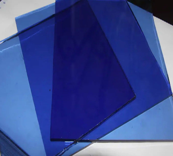 Standaard Duurzaam Uniek Ontwerp Gekleurd Reflectief Glas voor Gebouw Decoratie
