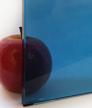 Gepolijst rand afwerking gekleurd getinte float glas UV-bestand