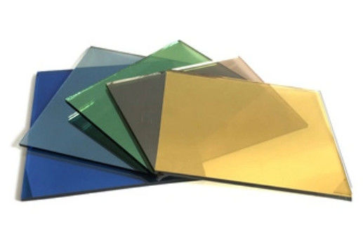 Gepolijst rand glad gekleurd gekleurd glas voor venster en deur