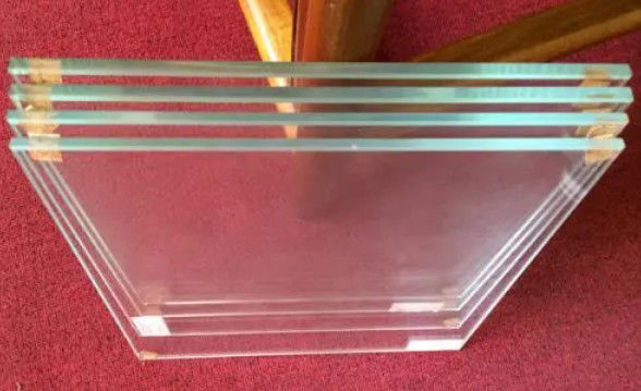 Gepolijst gebouwveiligheid van de rand Ultra helder glas voor huisversiering