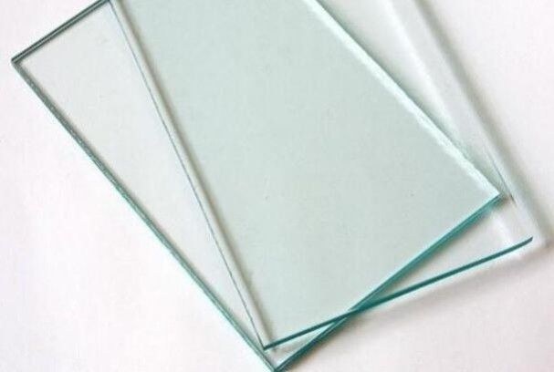 4 mm gegroost gehard glas met vlakke rand voor keuken Decoratieve accenten Balkonrails