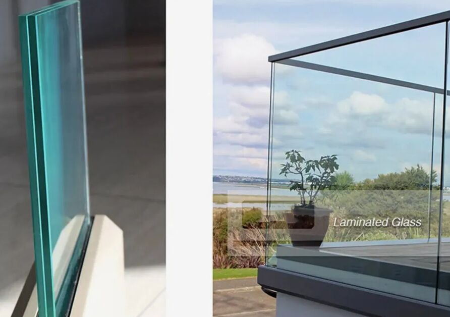 Fabriek Qingdao PVB/SGP/EVA Transparency Laminated Safety Glass Panels voor gebouwen