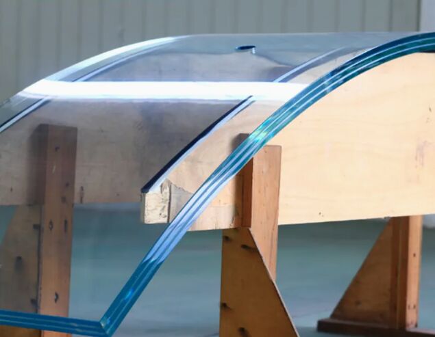 Fabriek Qingdao PVB/SGP/EVA Transparency Laminated Safety Glass Panels voor gebouwen