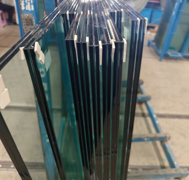 4.38-40.28mm Duidelijk gelaagd gehard gehard PVB/Sgp Veiligheid gegroost zuur gegraveerd geïsoleerd glas, gelaagd glas voor hekrail beveiligingsrail muur