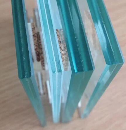 Veilig helder gehard gelaagd glas fabrieksprijs voor trappen/vloer/balustrade glas