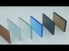 Superieure taaiheid Warmtebestand Verhard gelaagd glas voor beveiligingsvensters